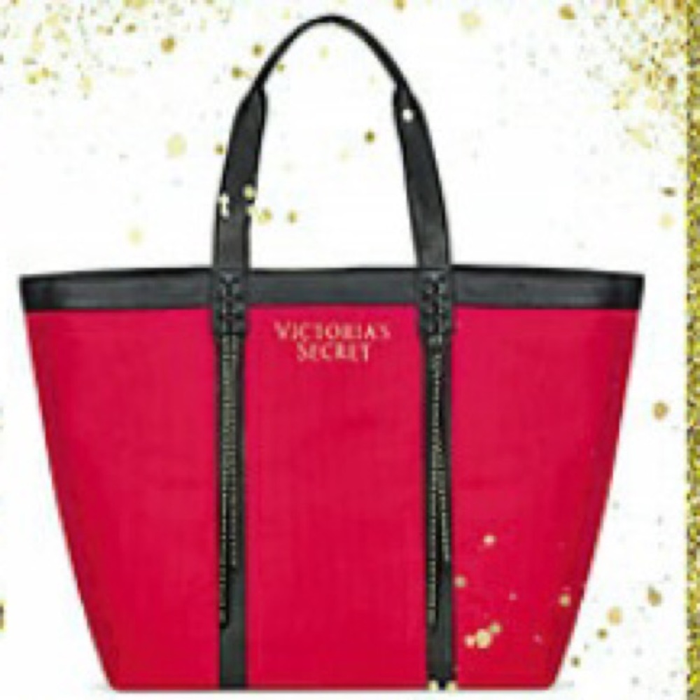 Red shoulder bag from victoria’s secret